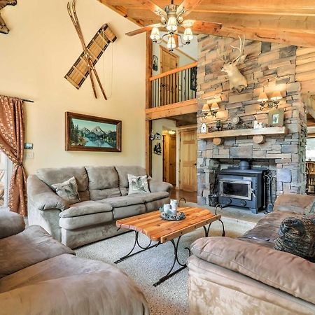 Cozy Utah Cabin With Deck And Fire Pit! Duck Creek Village Екстериор снимка