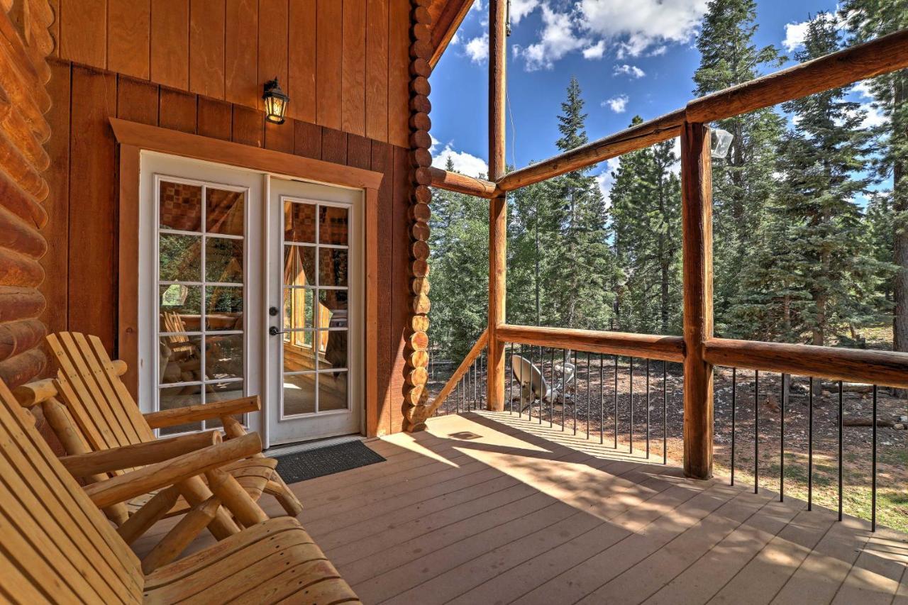 Cozy Utah Cabin With Deck And Fire Pit! Duck Creek Village Екстериор снимка